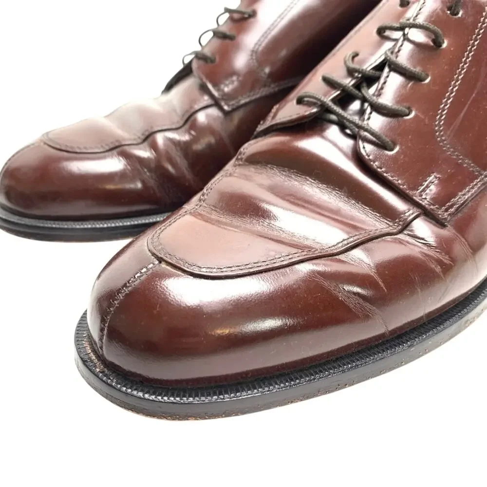 COLE HAAN Brown Genuine Leather Oxford Dress Shoes Business Office Career sz 9 D